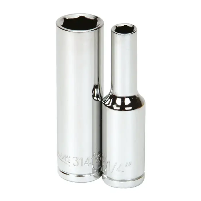 WILLIAMS 31312 3/8" Drive Size, 6 No. of Points, 3/8" Size Impact Socket Place Order