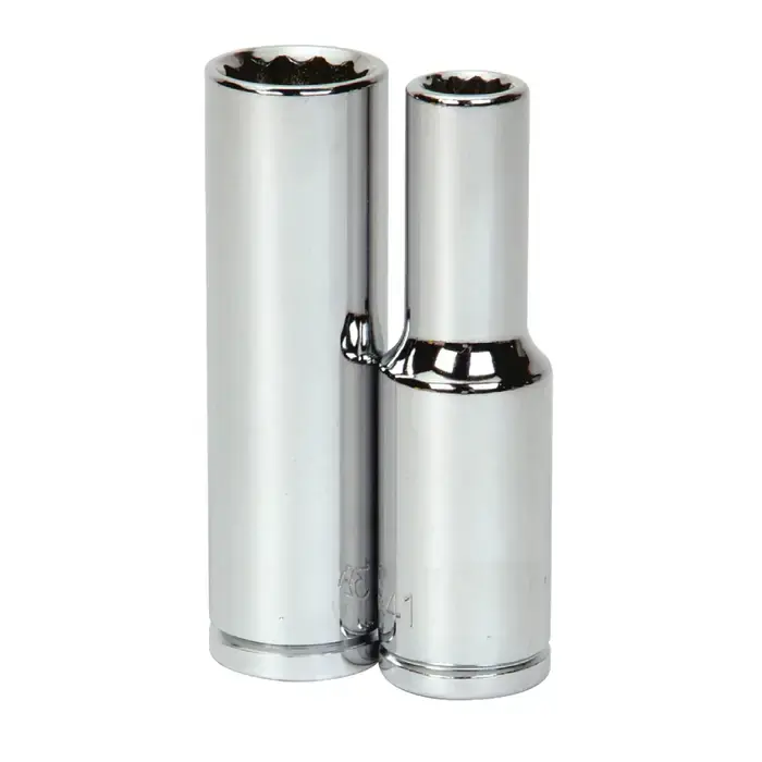 WILLIAMS 32814 1/2" Drive Size, 12 No. of Points, 14mm Size Impact Socket High Quality