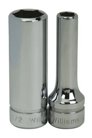 WILLIAMS BD-618 3/8" Drive Size, 6 No. of Points, 9/16" Size Impact Socket Price Cut