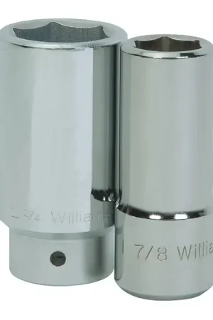 Best Price WILLIAMS HD-648 3/4" Drive Size, 6 No. of Points, 1-1/2" Size Impact Socket