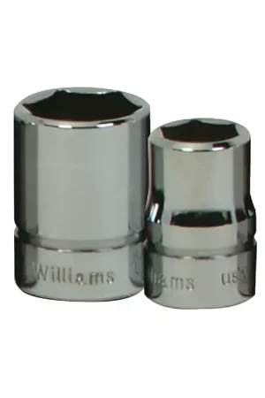 WILLIAMS B-632 3/8" Drive Size, 6 No. of Points, 1" Size Impact Socket Fresh Stock