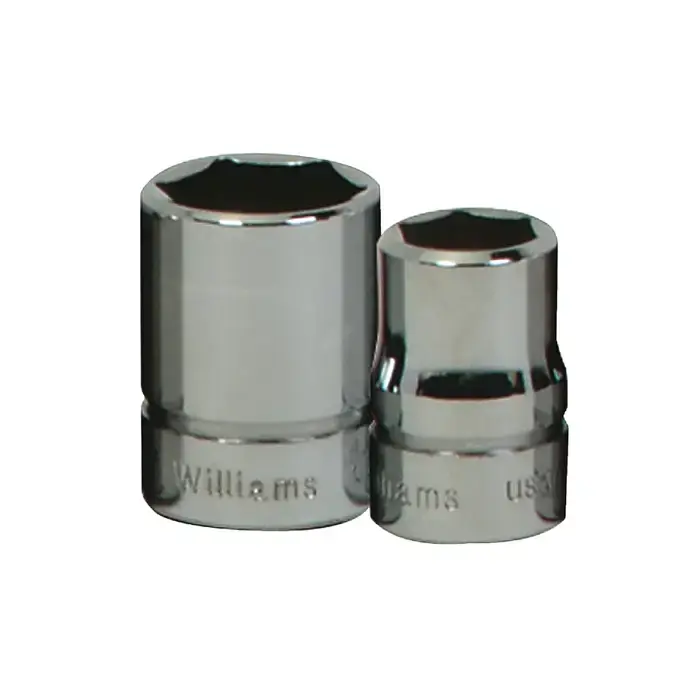 WILLIAMS B-632 3/8" Drive Size, 6 No. of Points, 1" Size Impact Socket Fresh Stock