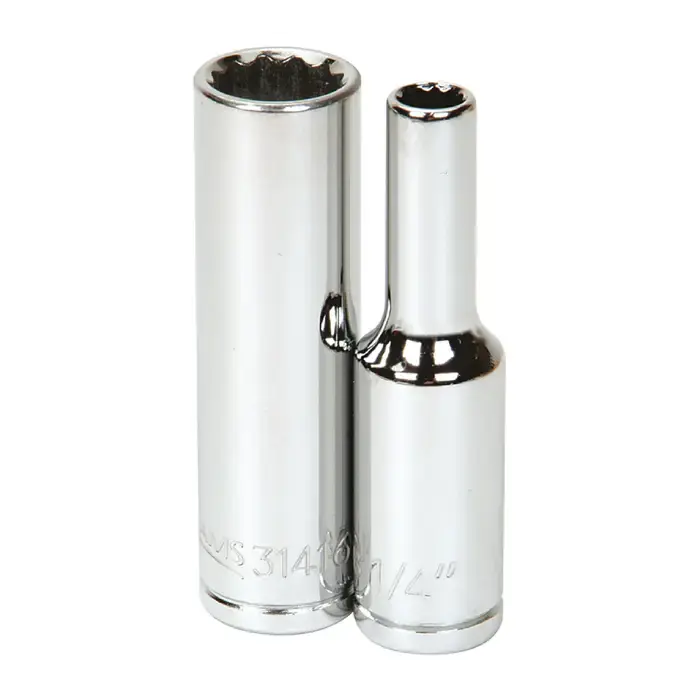 WILLIAMS 31416 3/8" Drive Size, 12 No. of Points, 1/2" Size Impact Socket Fresh Stock