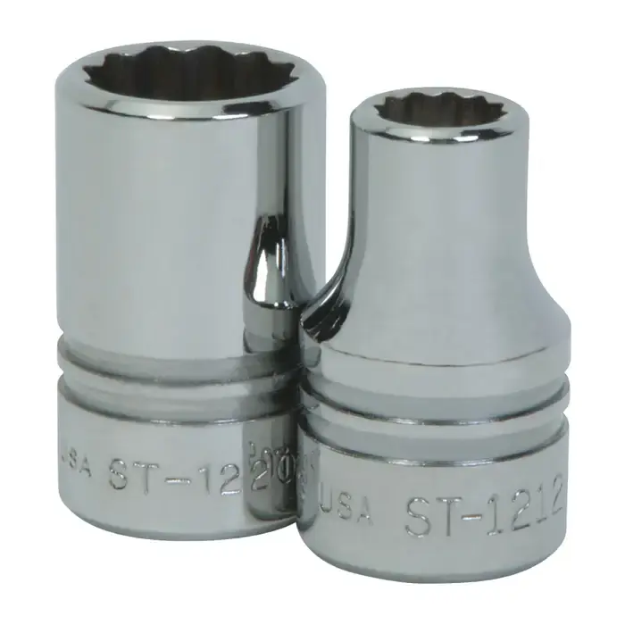 WILLIAMS ST-1246 1/2" Drive Size, 12 No. of Points, 1-7/16" Size Impact Socket Final Sale