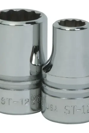 WILLIAMS ST-1248 1/2" Drive Size, 12 No. of Points, 1-1/2" Size Impact Socket Next Day Delivery