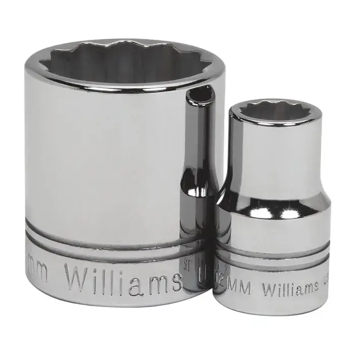 Fan Favorite WILLIAMS STM-1211 1/2" Drive Size, 12 No. of Points, 11mm Size Impact Socket