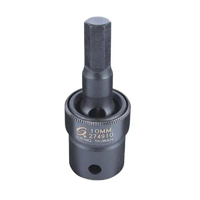 SUNEX 274915 1/2" Drive Size, 15mm Hex Size, Universal Impact Style Hex Bit Socket Shop Now