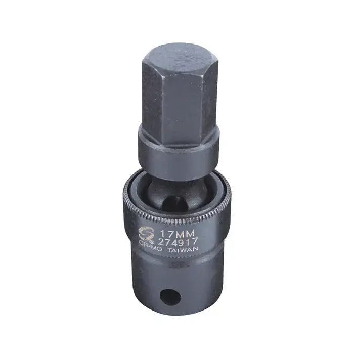 SUNEX 274917 1/2" Drive Size, 17mm Hex Size, Universal Impact Style Hex Bit Socket Express Delivery