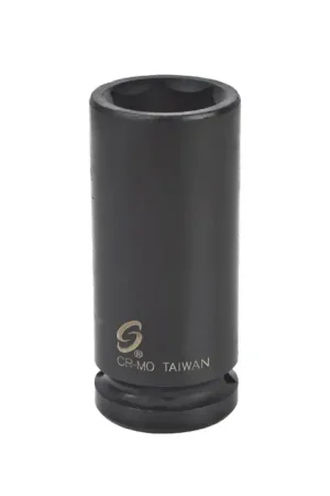 SUNEX 452M 3/4" Drive Size, 6 No. of Points, Standard Socket Type Impact Socket Hassle-Free Returns