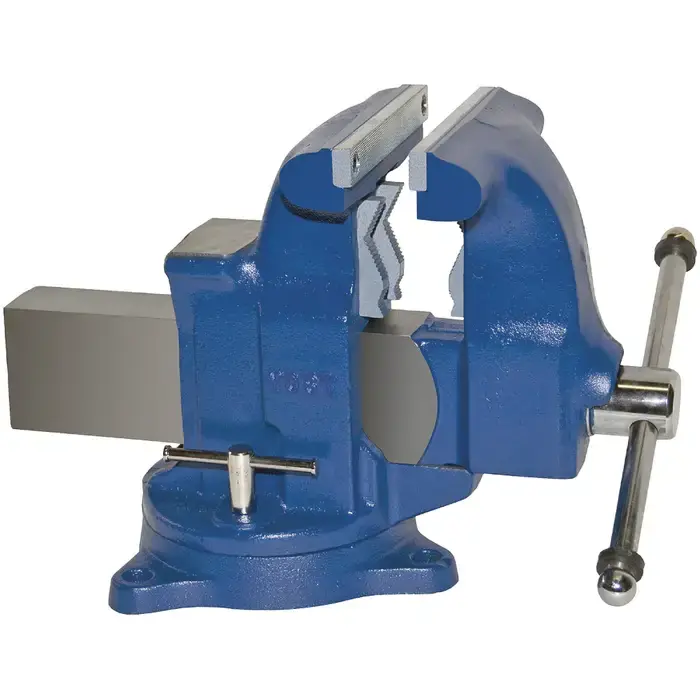 Markdown YOST 880-D2 8" Jaw Width Swivel Base Bench & Pipe Combination Vise