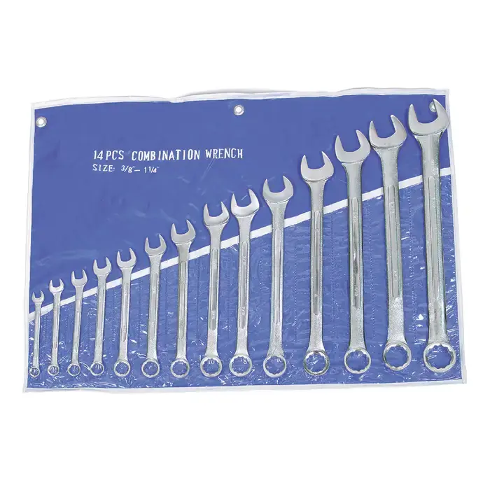 TTC 5015 14 pc. Wrench Set Type, 3/8" - 13/16 Size, 12 No. of Points Combination Wrench Big Sale