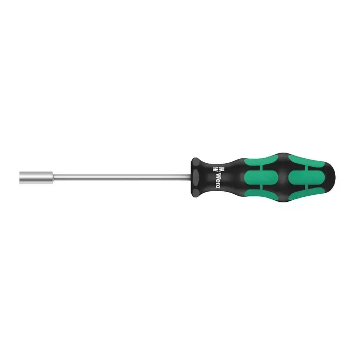 Order Now WERA 05029440001 13mm Size, 5" Shank Length, Ergonomic Cushioned Grip Handle Type Nutdriver