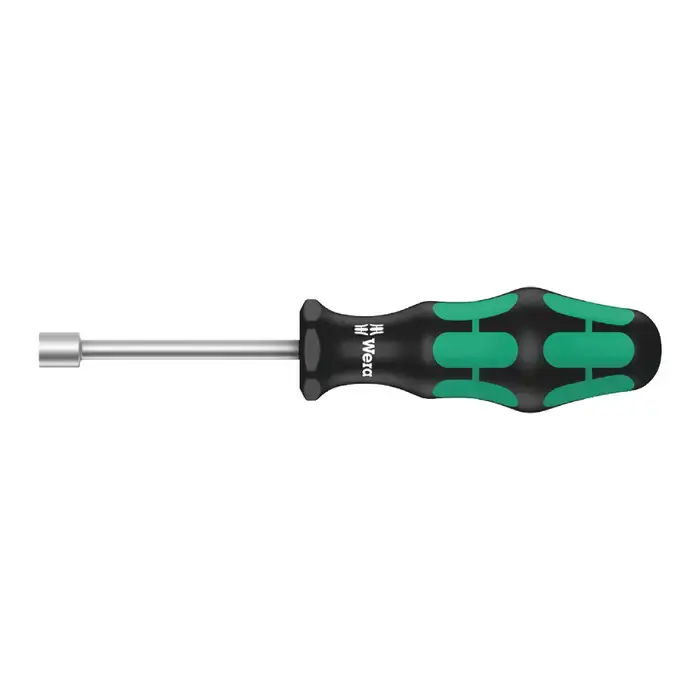 Seasonal Sale WERA 05029466001 13mm Size, 3.15" Shank Length, Ergonomic Cushioned Grip Handle Type Nutdriver