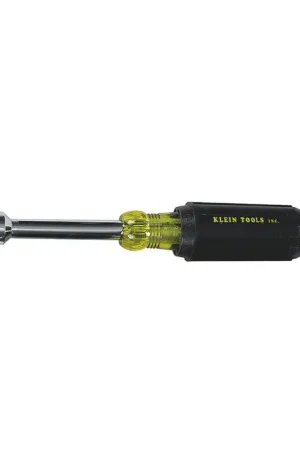 Must Have KLEIN 630-11/32 11/32" Size, 3" Shank Length, Cushion Grip Handle Type Nutdriver