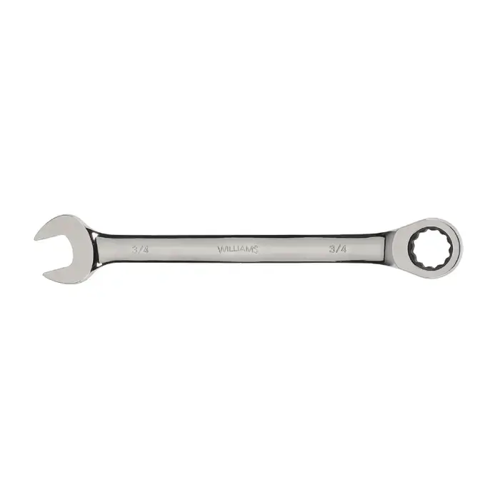 Sale WILLIAMS 1228RC 7/8" Size, 12 No. of Points, 11-13/32" Overall Length Rathcheting Combination Wrench