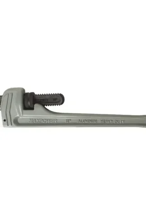 MAXPOWER 00115 2-1/2" Maximum Pipe Capacity, 18" Overall Length, Aluminum Material Pipe Wrench Secure Checkout