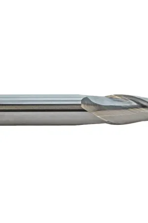 Premium M.A. FORD 15007871 2.00mm Size, 6.00mm LOC, 2 Flute, Solid Carbide Ball End Mill
