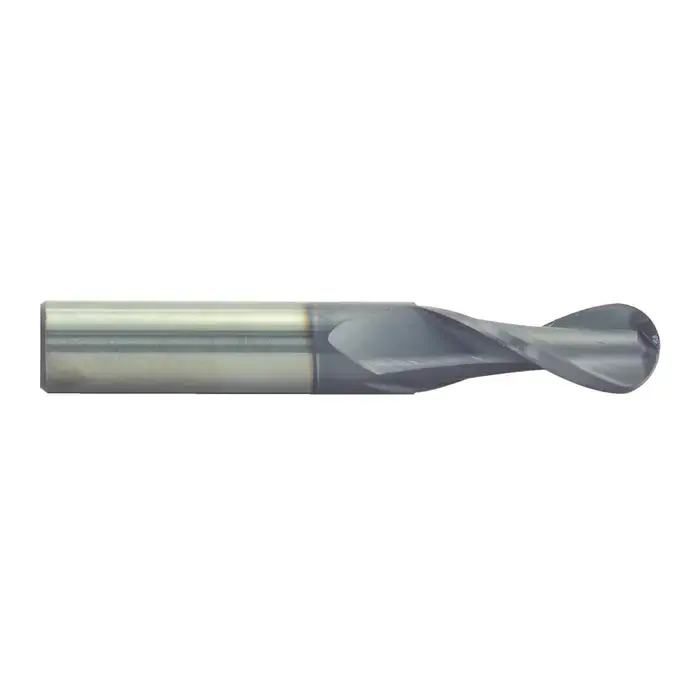Trending RUSHMORE USA 103547 3/16" Size, 5/8" LOC, 2 Flute, Solid Carbide Ball End Mill