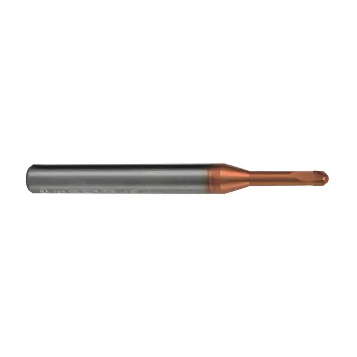 M.A. FORD 15601960A .50mm Size, .50mm LOC, 2 Flute, Solid Carbide Ball End Mill Cheap