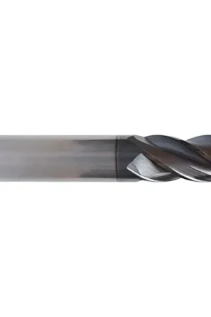 M.A. FORD 27925000B 1/4" Size, 3/8" LOC, 4 Flute, Solid Carbide Ball End Mill One Day Deal