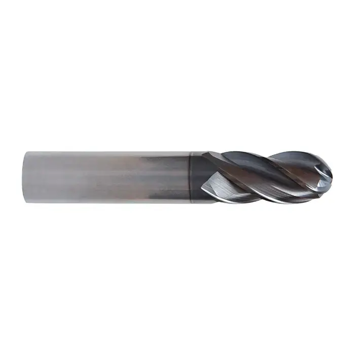 M.A. FORD 27925000B 1/4" Size, 3/8" LOC, 4 Flute, Solid Carbide Ball End Mill One Day Deal