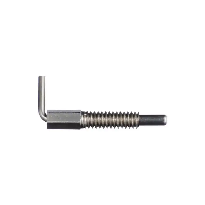 VLIER SSFRNM10P M10x1.25 Thread Size, 20mm Thread Length, 6.4mm Plunger Dia., L-Handle Stainless Steel Hand Retractable Spring Plunger Time-Limited