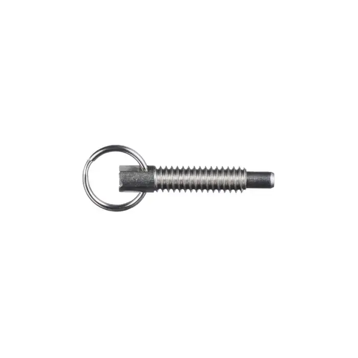 Flash Sale VLIER SPR500P 1/2"-13 Thread Size, 43mm Thread Length, 0.312" Plunger Dia., Pull Ring Stainless Steel Hand Retractable Spring Plunger