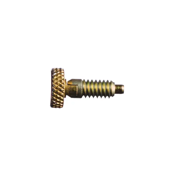 VLIER SLFH375 3/8"-16 Thread Size, 3/4" Thread Length, 0.186" Plunger Dia., Knurled Steel Hand Retractable Spring Plunger Weekend Sale