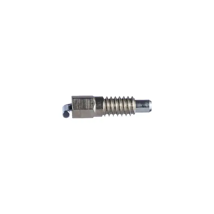 VLIER FRSN500 1/2"-13 Thread Size, 0.85" Thread Length, 0.310" Plunger Dia., Stubby L-Handle Steel Hand Retractable Spring Plunger Premium