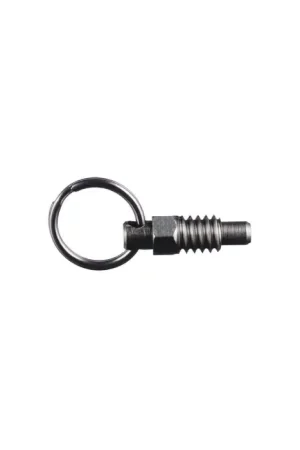 VLIER SPRSN625 5/8"-16 Thread Size, 11mm Thread Length, 0.380" Plunger Dia., Stubby Pull Ring Stainless Steel Hand Retractable Spring Plunger Big Sale