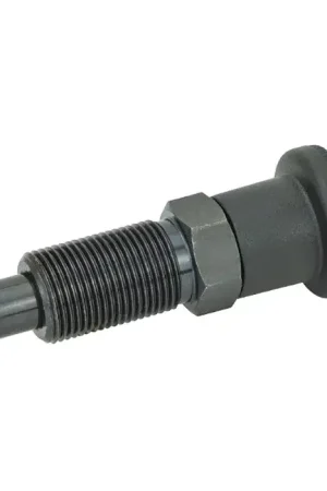 Holiday Sale J.W. WINCO 817-5-8-M10X1-B M10x1 Thread Size, 5mm Plunger Dia., 19mm Handle Dia. Indexing Plunger