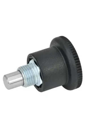 J.W. WINCO 100XRM3 M10x1 Thread Size, 7mm Plunger Dia., 25mm Handle Dia. Indexing Plunger Big Sale