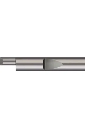 Direct From Factory MICRO 100 QBB-110300 .110" Min Bore Diam, .300" Max Bore Depth, 3/16" Shank Diam., Solid Carbide Boring Bar