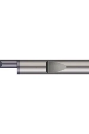 Budget MICRO 100 QBT-060200X .060" Min Bore Diam, .200" Max Bore Depth, 3/16" Shank Diam., Solid Carbide Boring Bar