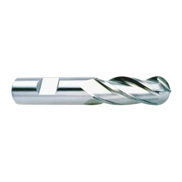 WELDON 47184 1-1/2" Size, 4" LOC, 4 Flute, High Speed Steel Ball End Mill Authentic