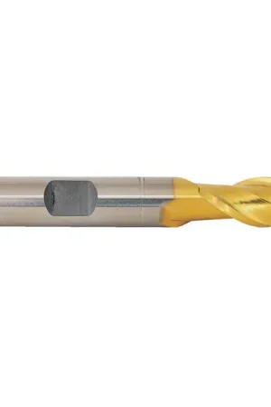 WELDON 27613 9/32" Size, 9/16" LOC, 2 Flute, M42 8% Cobalt Ball End Mill Brand New