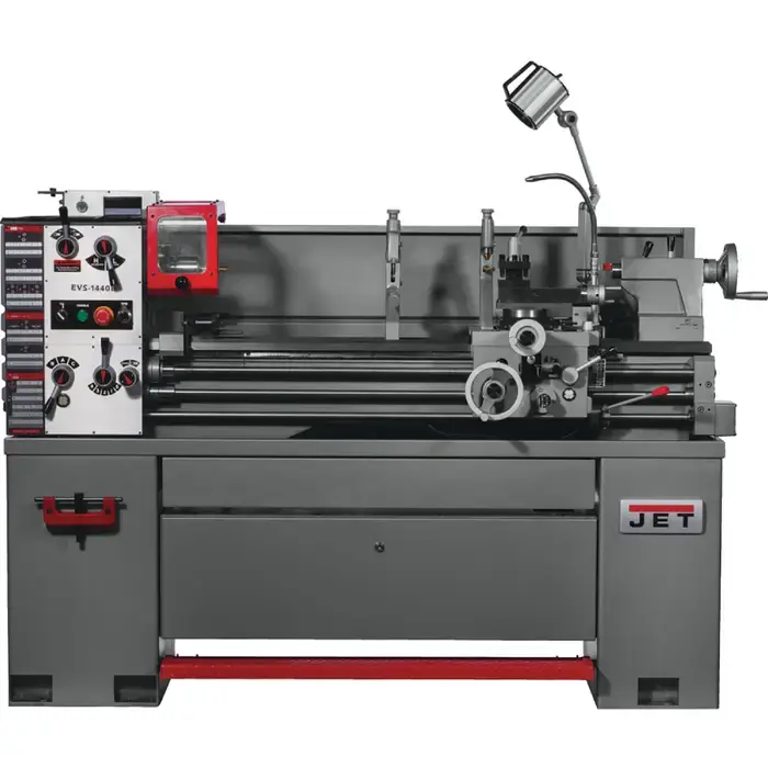 Flash Sale JET 311445 14" Swing Over Bed 40" Distance Between Centers Engine & Toolroom Production Lathe