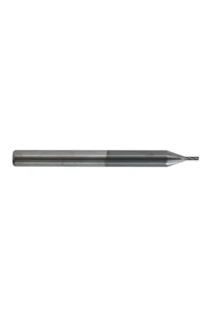 Flash Sale KEO 930 Solid Carbide End Mill, Ø.0394 x .118, 4 Flute, Standard Length, Square, AlTiN Coated