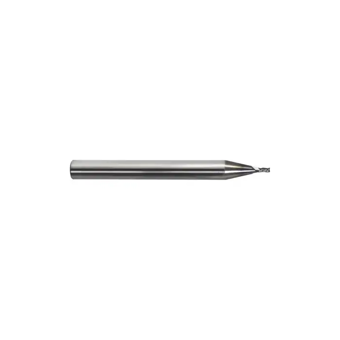 Affordable KEO 930 Solid Carbide End Mill, Ø1/32 x 3/32, 3 Flute, Standard Length, Square, AlTiN Coated