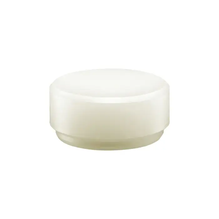 Best Price HALDER 3508.035 35mm Face Diameter, Nylon Face Material, White Color Replaceable Face