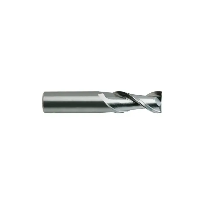 YG1 2584 3/8" Size, 1-1/8" LOC, 2 Flute, Bright Solid Carbide 2 Flute Finishing End Mill Fan Favorite