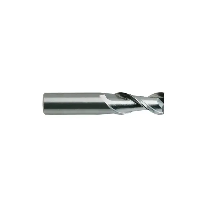 Popular YG1 17574TH 1/4" Size, 3/4" LOC, 2 Flute, Hardslick Solid Carbide 2 Flute Finishing End Mill