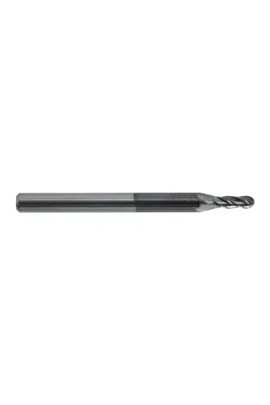 Super Sale KEO 930 Solid Carbide End Mill, Ø.048 x .144, 4 Flute, Standard Length, Ballnose, AlTiN Coated