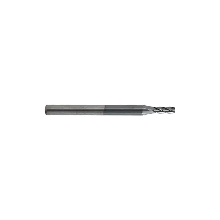 KEO 930 Solid Carbide End Mill, Ø.047 x .141, 35° Helix, 5 Flute, Standard Length, Square, AlTiN Coated Fresh Stock