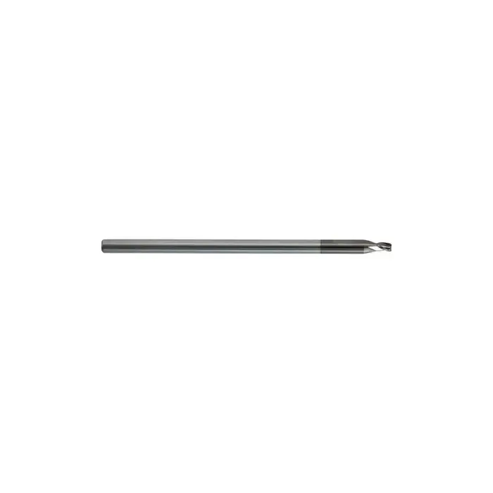 Best Choice KEO 930 Solid Carbide End Mill, Ø1/4 x 3/8, Long Shank, 5x Reach Length, 3 Flute, Stub Length, Square, AlTiN Coated