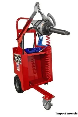 Get Yours TSI WS-05 Mobile Wheel Workstation Commercial Truck Tire & Wheel Changing