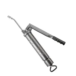 Limited Offer Samson 1206 - Heavy Duty Grease Gun With Rigid Outlet With Flex Hose Outlet