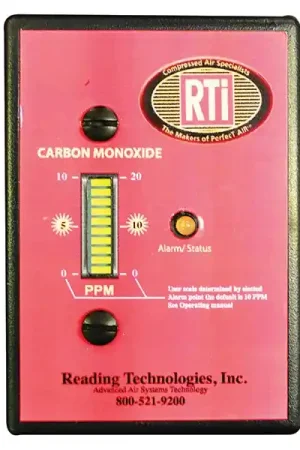 RTI BRAD-CM3 CO Monitor. Preset at 10 ppm for CO alarm. Weekend Sale