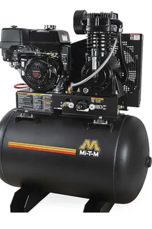 Grab Now Mi-T-M ABS-13H-80H / 80 Gallon 2 Stage Gas Motor, Air Compressor