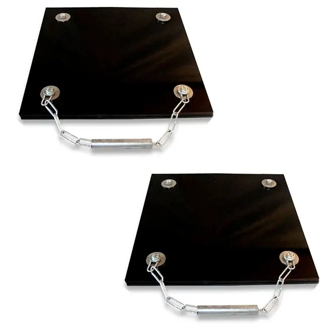 While Supplies Last QSP 20-407GP Pair of Wheel Alignment Rear slip grease plates